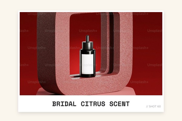 bridal citrus scent