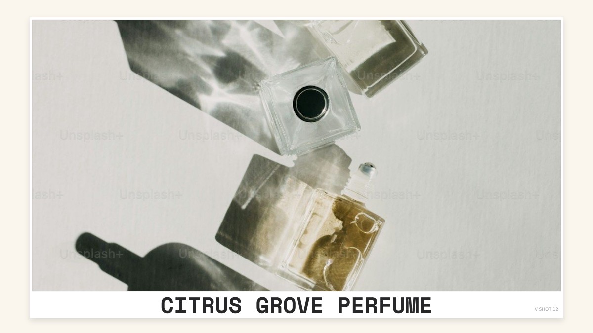 citrus grove perfume