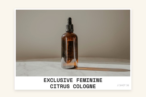 exclusive feminine citrus cologne