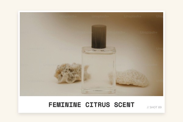 feminine citrus scent