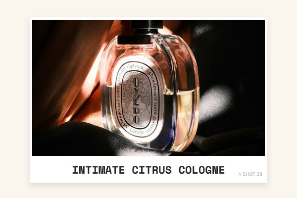 intimate citrus cologne