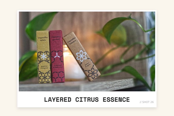 layered citrus essence