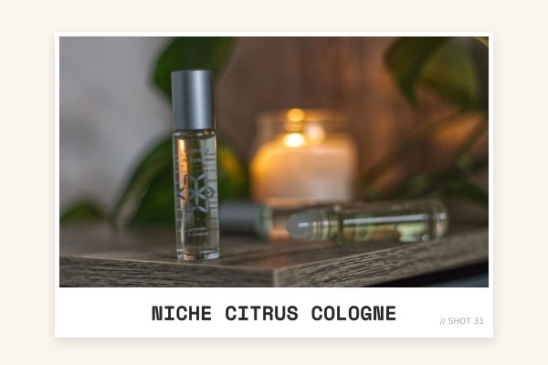 niche citrus cologne