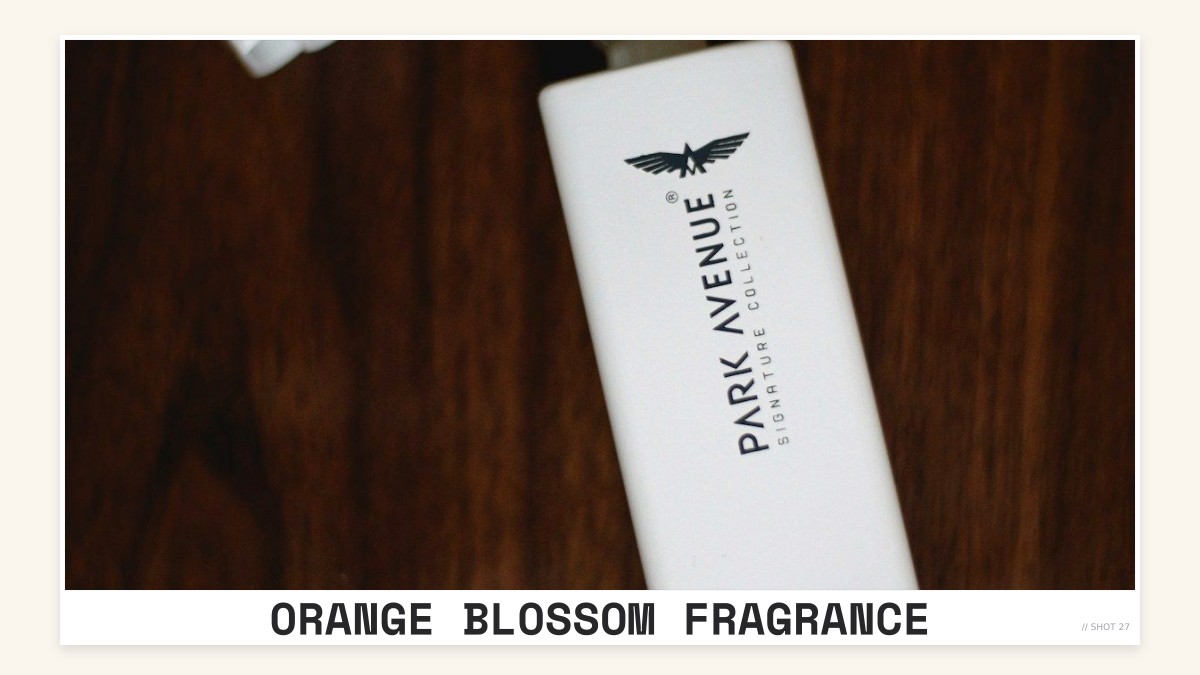 orange blossom fragrance