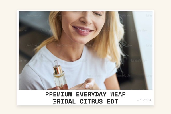 premium everyday wear bridal citrus edt