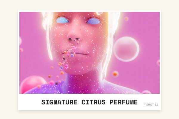 signature citrus perfume