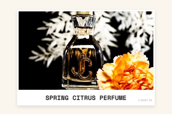 spring citrus perfume