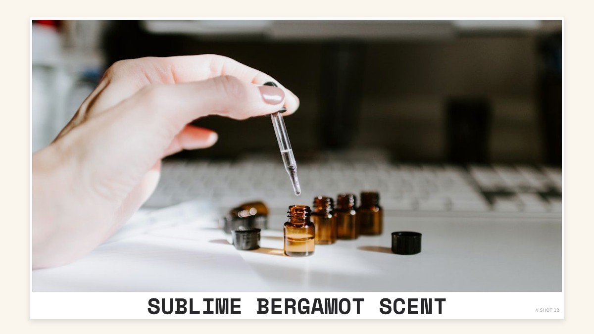 sublime bergamot scent